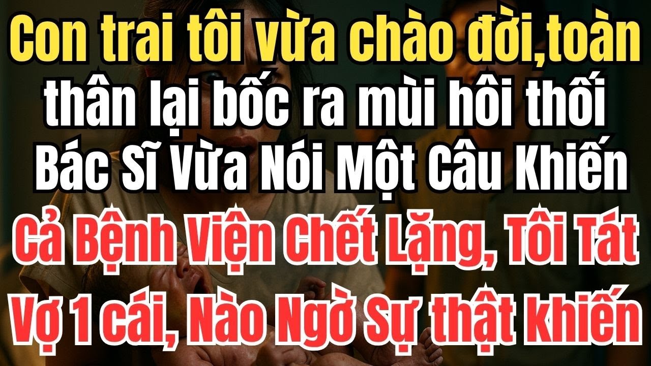 Con Trai Tôi Vừa Chào Đời Toàn Thân Bốc Mùi Hôi Thối, Bác Sĩ Công Bố Chẩn Đoán Khiến Cả Phòng Sững