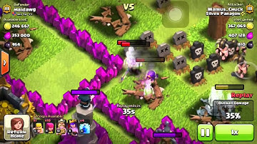 Clash of Clans: Nearly 1Million Resource Raid!!