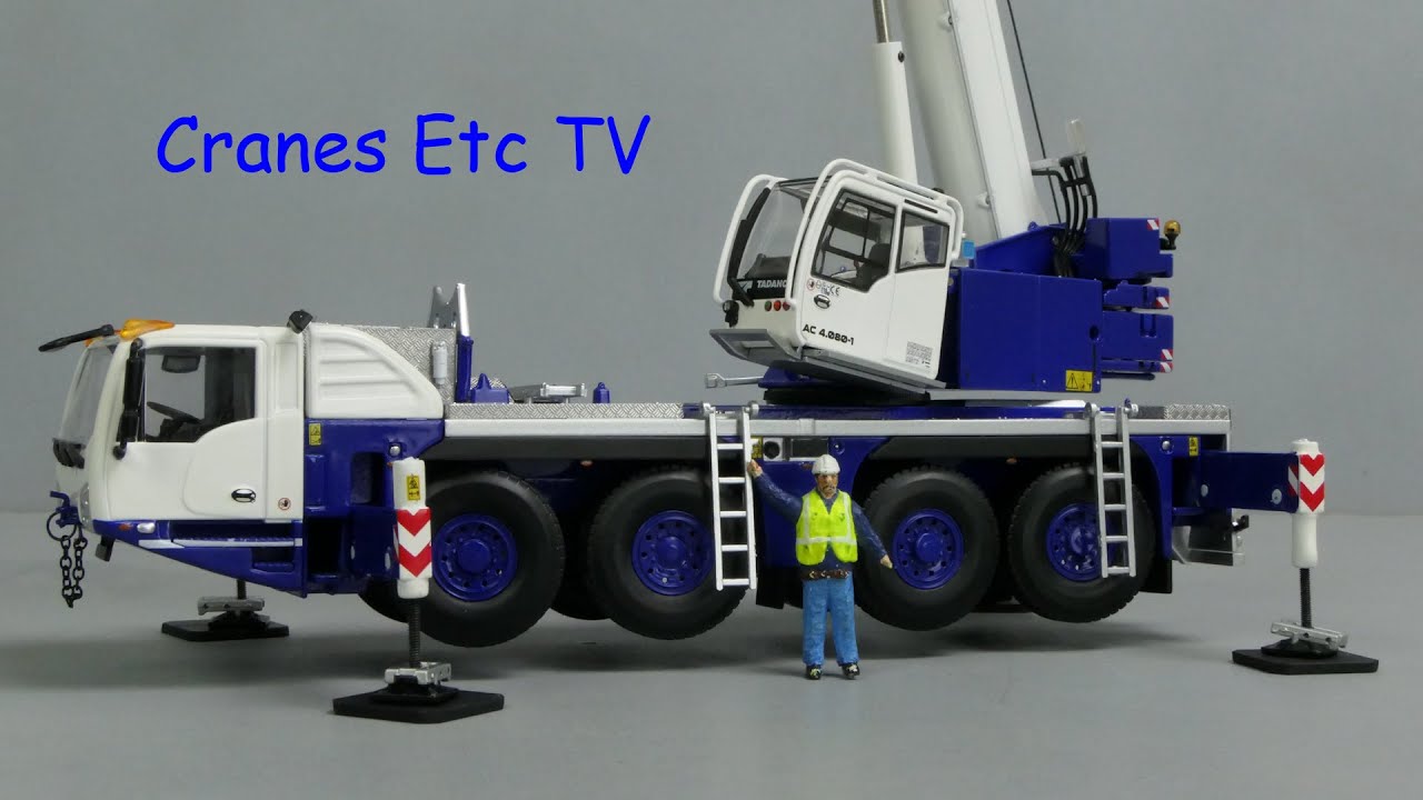 IMC Tadano AC 7.450-1 Mobile Crane by Cranes Etc TV - YouTube