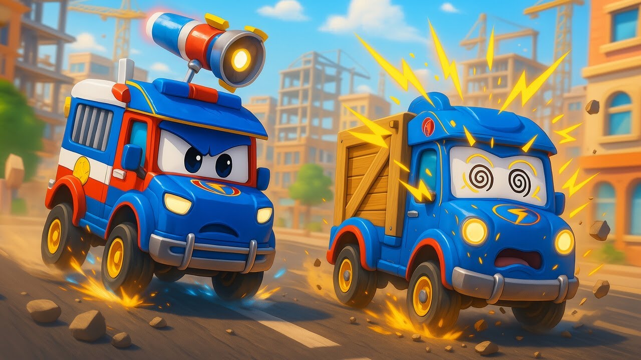 Super Bulldzer stopt de SLECHTE ROBOT!