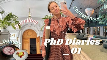 A week as a PhD student * two conferences in bioinformatics and clinical neurochemistry *  PHD VLOG
