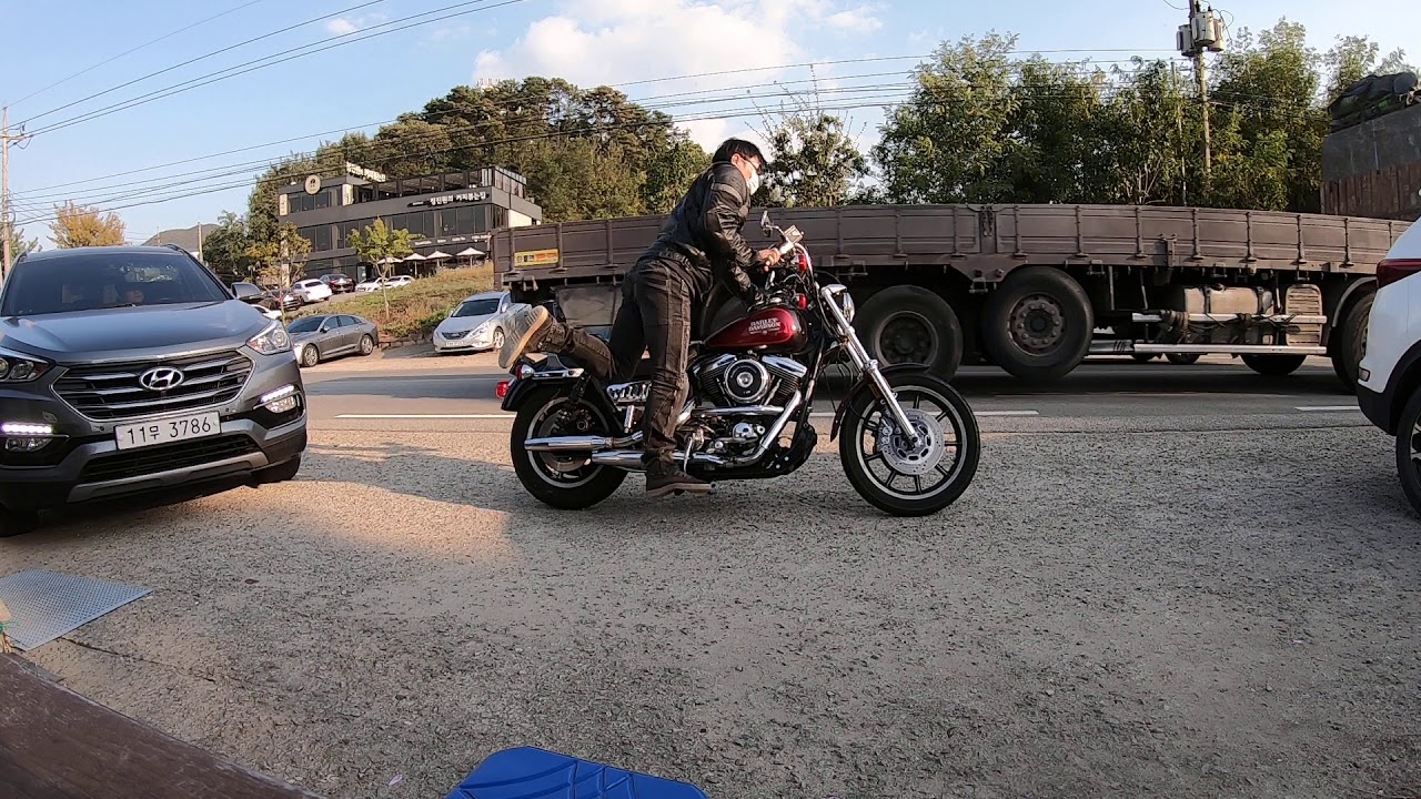 1989 Harley FXRS Evo 1340 Kick Start YouTube