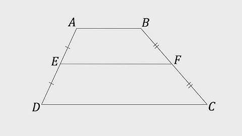 The Trapezoid midsegment theorem.
