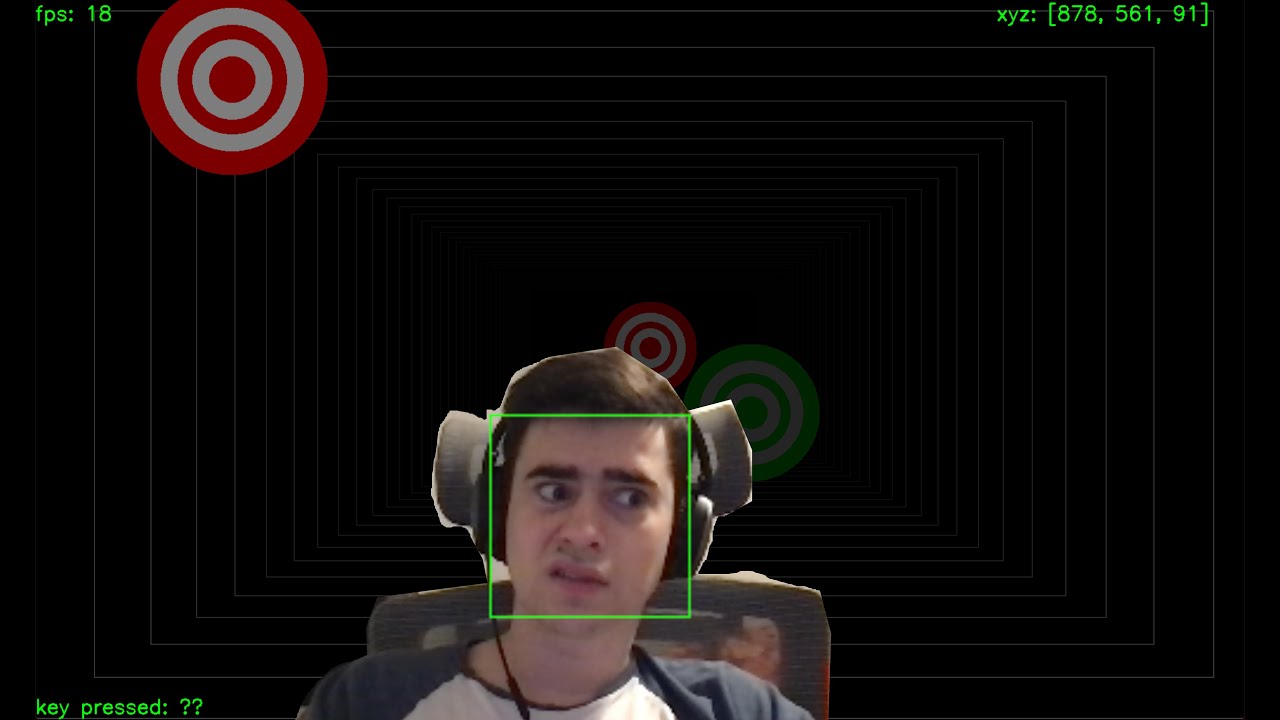 Head Tracking without Wii! Only a little bit of Python, OpenCV and ...