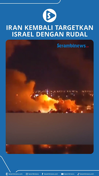 Iran Kembali Targetkan Israel dengan Rudal Balistik