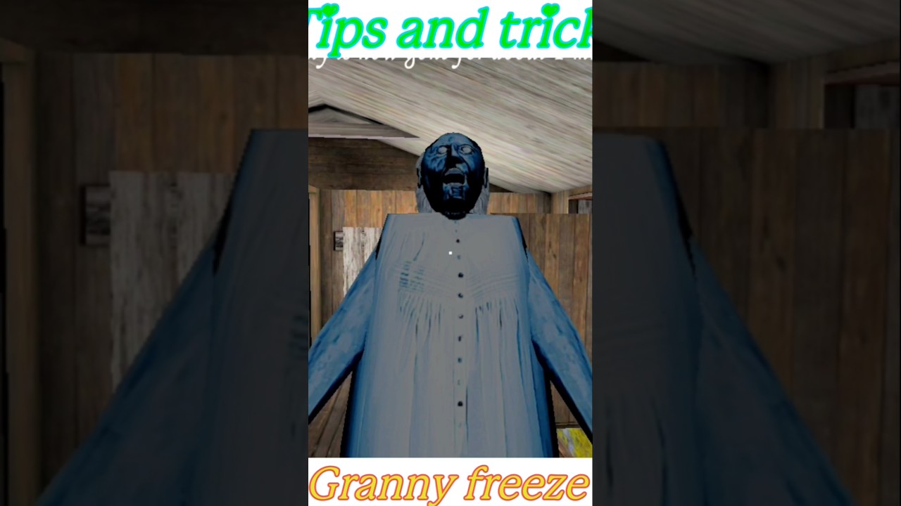 Granny freeze trap secret glitch 