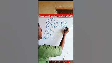learn how to square numbers ending in 5 within seconds 2025 latest tricks#maths #mathhacks #goviral
