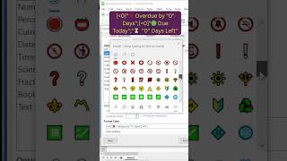 Easy way to Create a Deadline Tracker in LibreOffice Calc #shorts #libreoffice #calc