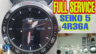 FULL SERVICE SEIKO 5 4R36A.