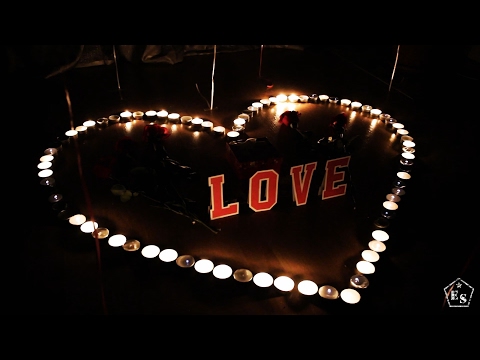 LOVE / Сюрприз из свечей / Романтика.