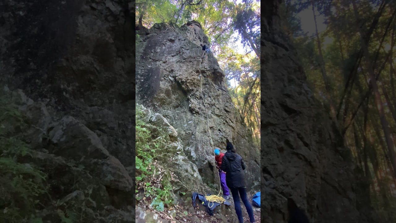 ノーリー　＠天王岩（5.10c）