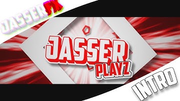 Jasser Playz | 2D Intro  | 1 like = 💚💙💜❤️️
