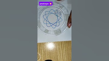 pattern art 5🤩🤩/PeakTape #shors #shorts #asmr #spirograph #spirographshr #art #drawing #satisfying