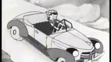 Derek Davis - "Resonator Blues"  -  Vintage Betty Boop Funny Cartoons - Slide Guitar Blues Songs