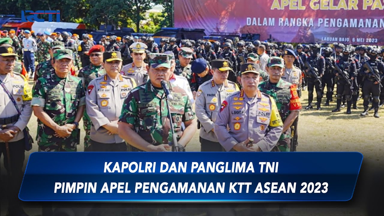 Panglima TNI dan Kapolri Rapatkan Barisan Jaga Keamanan Selama KTT ...