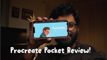 Procreate for iPhone #procreatepocket #review