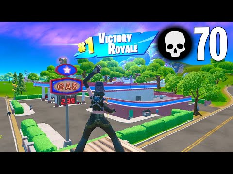 70 Elimination Solo vs Squads Win Full Gameplay Season 4 (Fortnite Chapter 3)