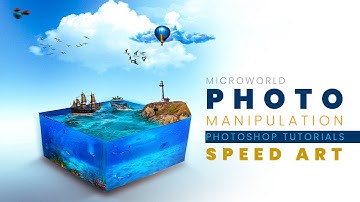 Microworld Photo Manipulation in Photoshop Speed Art