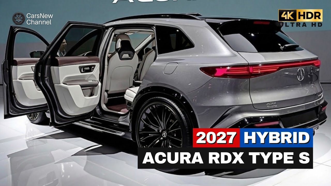 2027 Acura RDX Type S Hybrid Revealed – Luxury Meets Electrified Power