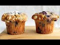 스타벅스  '블루베리 머핀' 따라 만들기 (Blueberry Muffins recipe) / スターバックス「クランブルブルーベリーマフィン」作り