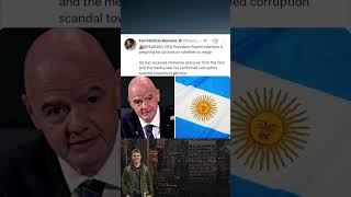 FIFA President Gianni Infantino To Resign? Breaking News! 🚨⚽ #shorts #fifa #infantino #footballnews