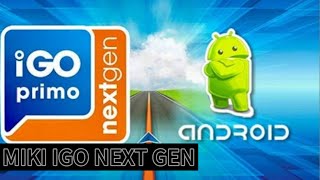 iGO (ISRAEL) Next Gen- skin pongo android all rez+ mape 2023.igo primo, igo basarsoft,my way