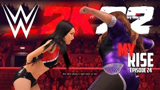 GOT MY REVENGE ON NIA JAX!! | WWE 2K22 MY RISE - EPISODE 24