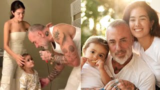 Gianluca Vacchi, Sharon Fonseca y su hija Blu Jerusalema celebran el día del Padre 2023 en familia