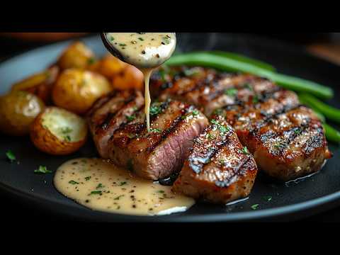 That's Why I No Longer Go to Steakhouses... (My 20-Minute Pork Tenderloin Recipe) 🧄🥩