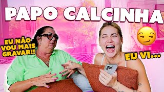 EU DESCOBRI ALGO QUE MINHA MÃE NÃO QUERIA NESSE #PAPOCALCINHA!!!