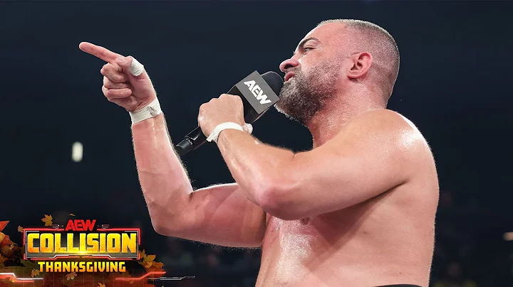 Eddie Kingston pours his heart out & challenges Samoa Joe! | AEW Collision, 11/27/25