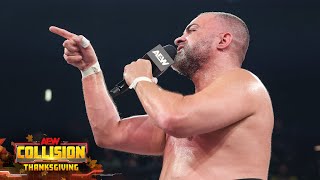 Eddie Kingston Pours His Heart Out & Challenges Samoa Joe Aew Collision, 112725