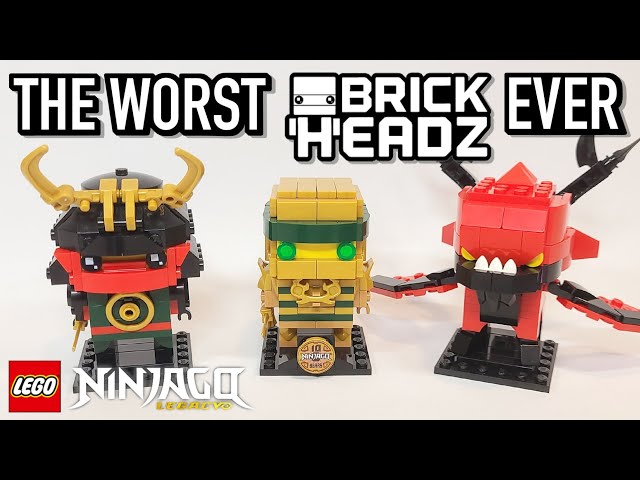 Every LEGO BrickHeadz Set EVER MADE 2016-2021 