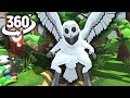 99 Nights in the Forest The Owl HUNTING You!! | 360° VR