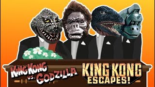 King Kong vs. Godzilla (1962) \& King Kong Escapes - Coffin Dance Meme Song Cover