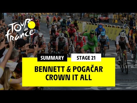 #TDF2020 – Stage 21 – Bennett & Pogacar crown it all