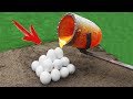 Experiment: Lava Vs Eggs!