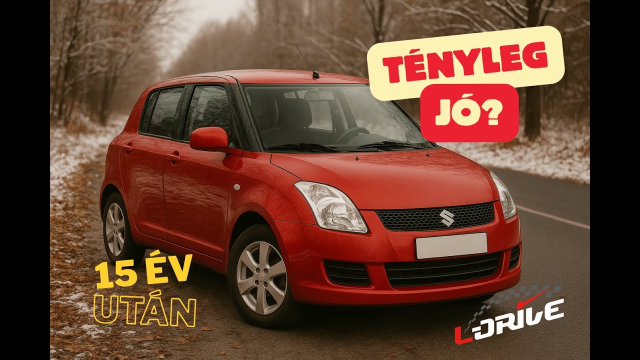 Tényleg jó? 15 év után is? SUZUKI SWIFT 1.3
