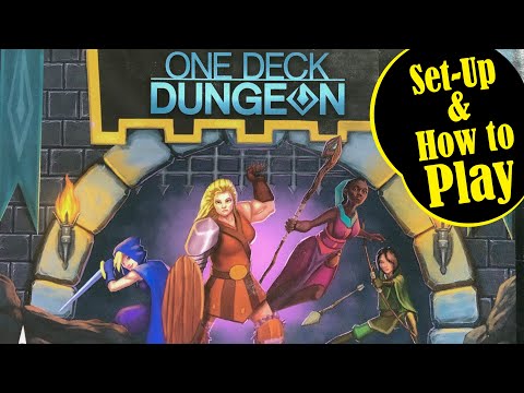 Видео о том, как играть в ONE DECK DUNGEON в одиночном режиме