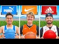 We Tested NIKE vs ADIDAS vs PUMA Basketball Gadgets!