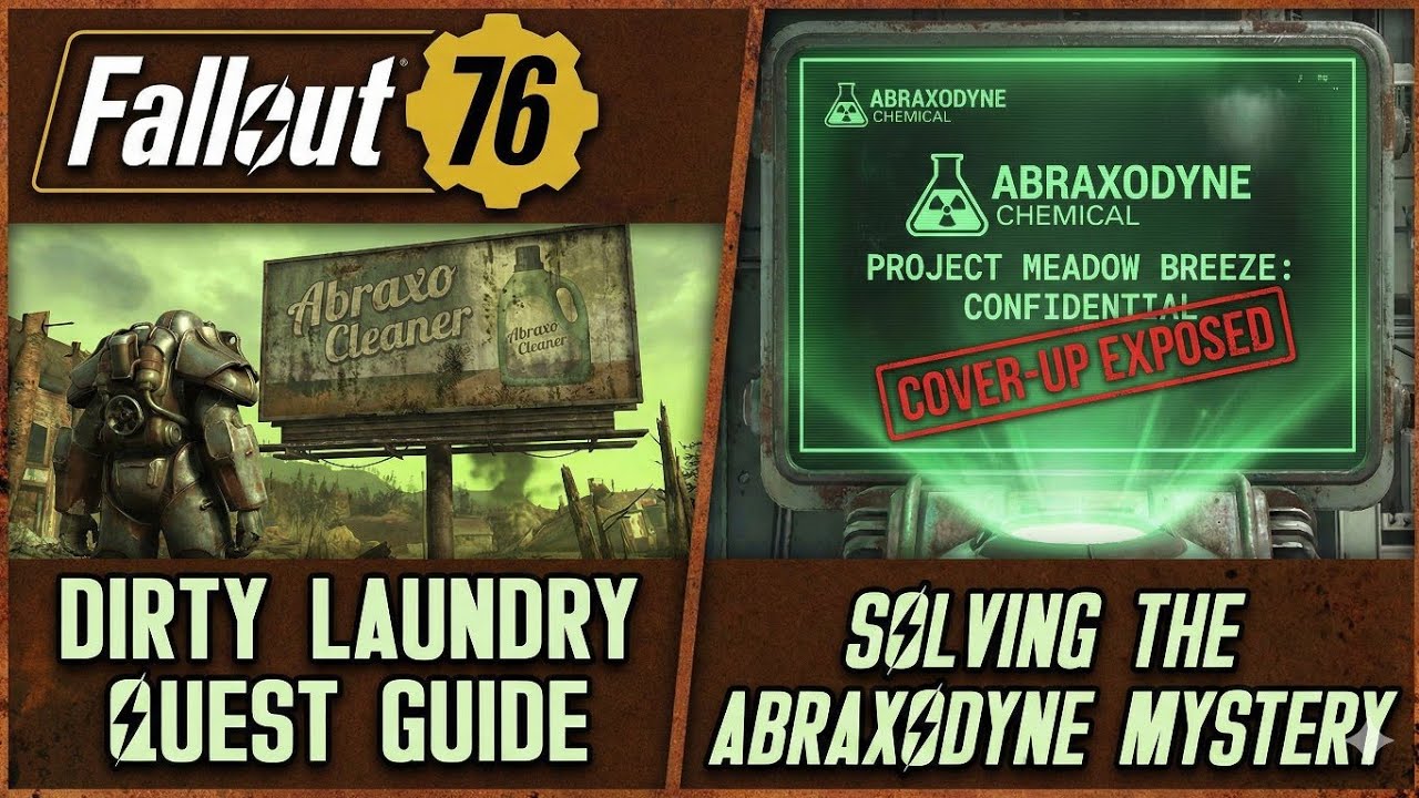 Dirty Laundry Quest Guide: Solving the Abraxodyne Chemical Mystery
