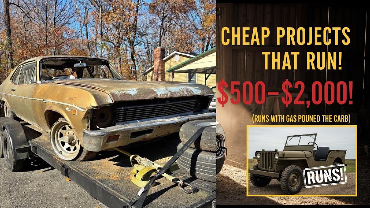 Project Facebook Cars 10 PROJECT CARS $500 TO $2,000 ON FACEBOOK MARKETPLACE! - YouTube