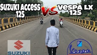 Vespa 125 vs Access 125