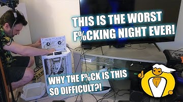 DSP Complete Disaster Stream Setting up Gifted $2K PC, Fights Viewers Trying to Give Him Advice