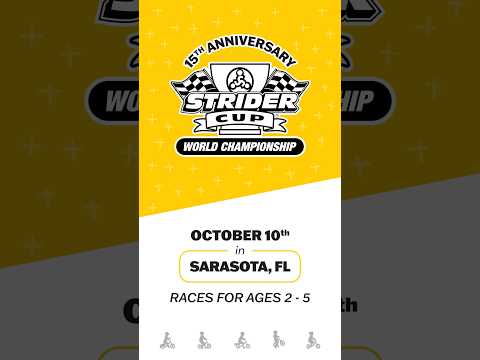 Join us for the Strider Cup World Championship!
