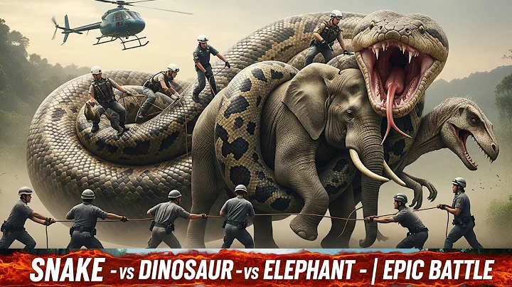 Brave Heroes Face GIANT SNAKE in EPIC Battle to Save Mother Elephant