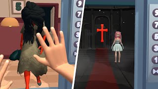 Scary Elevator 👻🧟😱👧 All Levels Gameplay Trailer Android,ios New Game