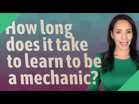 How Long Does It Take To Study Mechanic