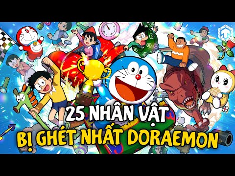 Tại Sao 25 Nhân Vật Này Bị Ghét Nhất Trong Doraemon? | Doraemon | Ten Anime 2023 vừa cập nhật