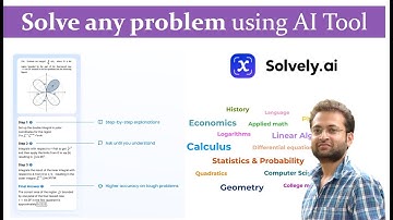 Best AI problem solver (step-by-step). Solve math problem easily using ai with detailed tutorial